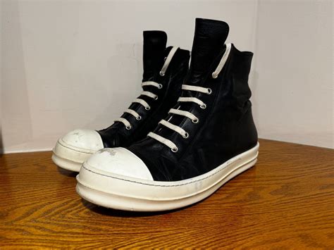 rick owens ramones shoes genuine